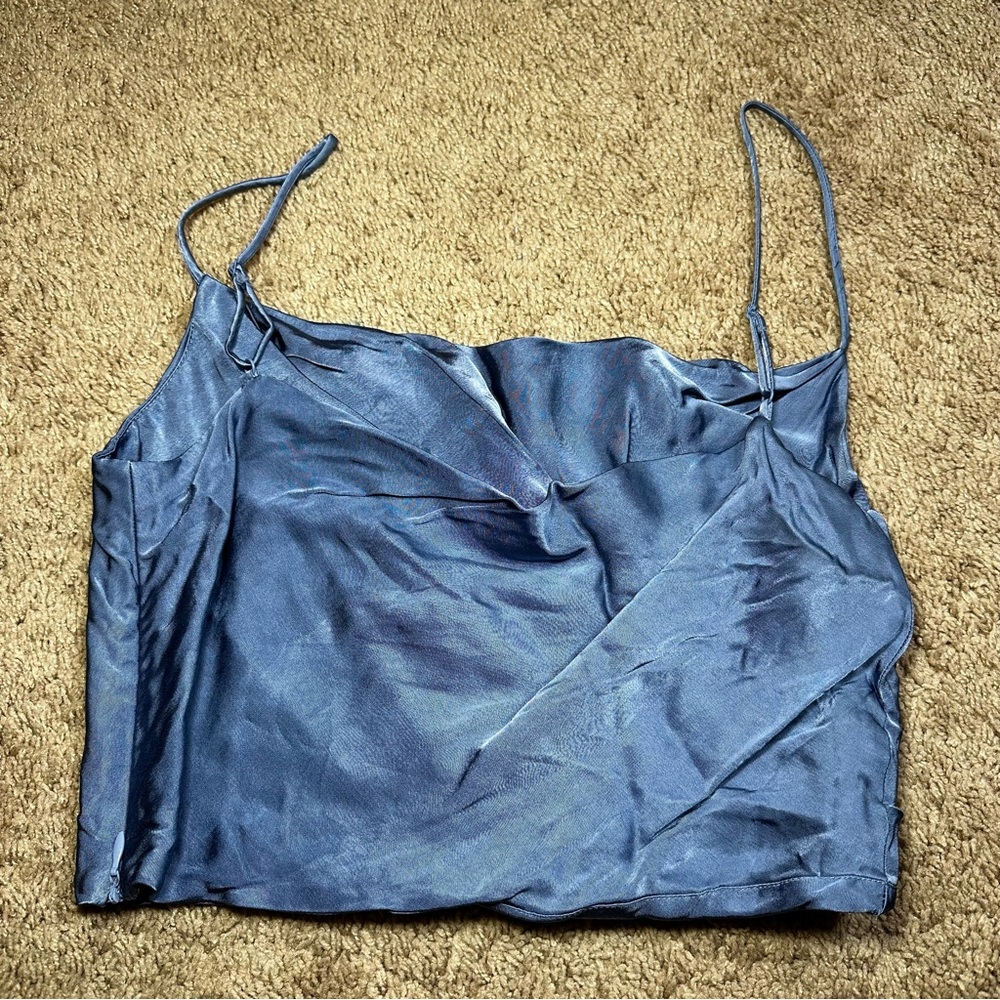 EUC Sheeny Crop Top - Picture 5 of 7